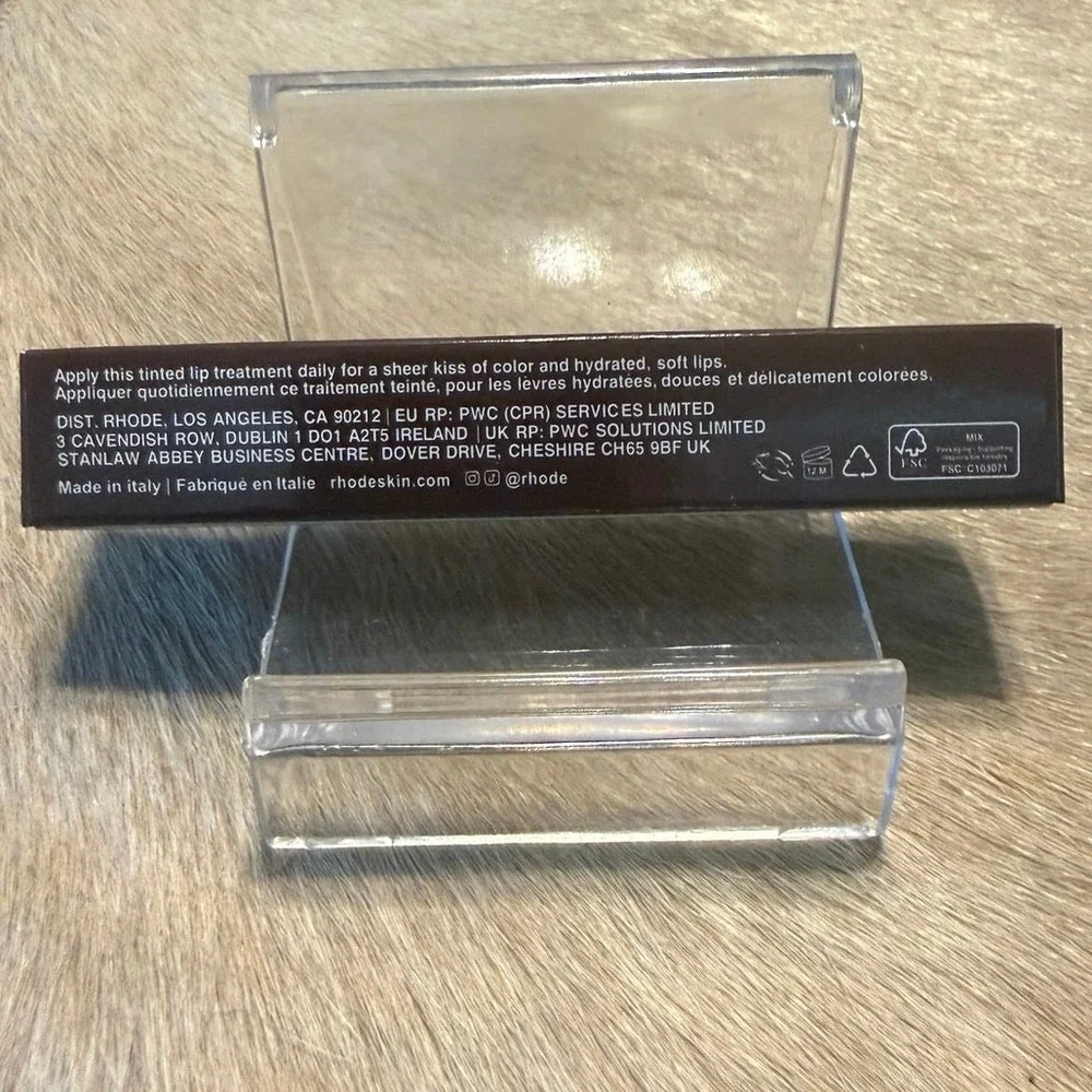 NEW Rhode Peptide Lip Tint Espresso Hydrating Glaze Treatment Sheer Brown Gloss